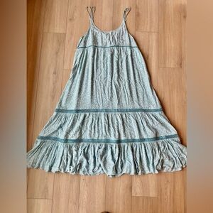 Anthropologie Easel Boho Floral Tiered Maxi Dress | Free People Style